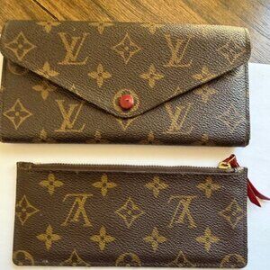 LOUIS VUITTON JOSEPHINE WALLET- MONOGRAM